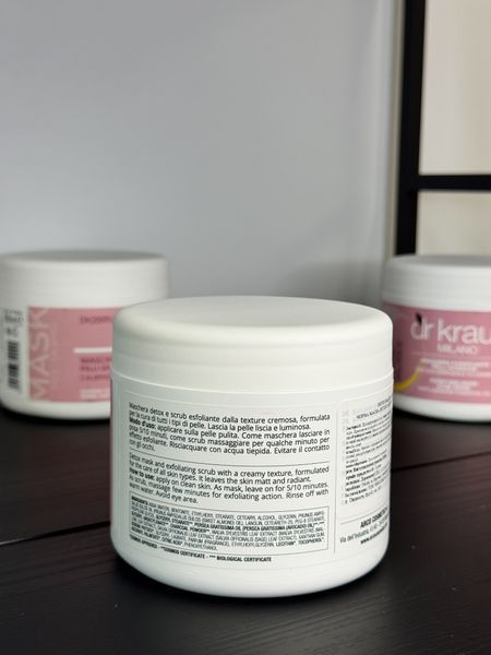 Чорна маска Detox з активним карбоном і очищувальною глиною / Detox black mask / Dr.Kraut 500 мл K1036 фото