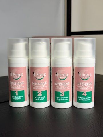 Інтенсивна процедура CO2+O2 &laquo;Подвійний кисень&raquo; / Dr.Kraut Intensive Treatment CO2+O2 &ldquo;Double Oxygen&rdquo; / Dr.Kraut 4*50мл DK2020U фото