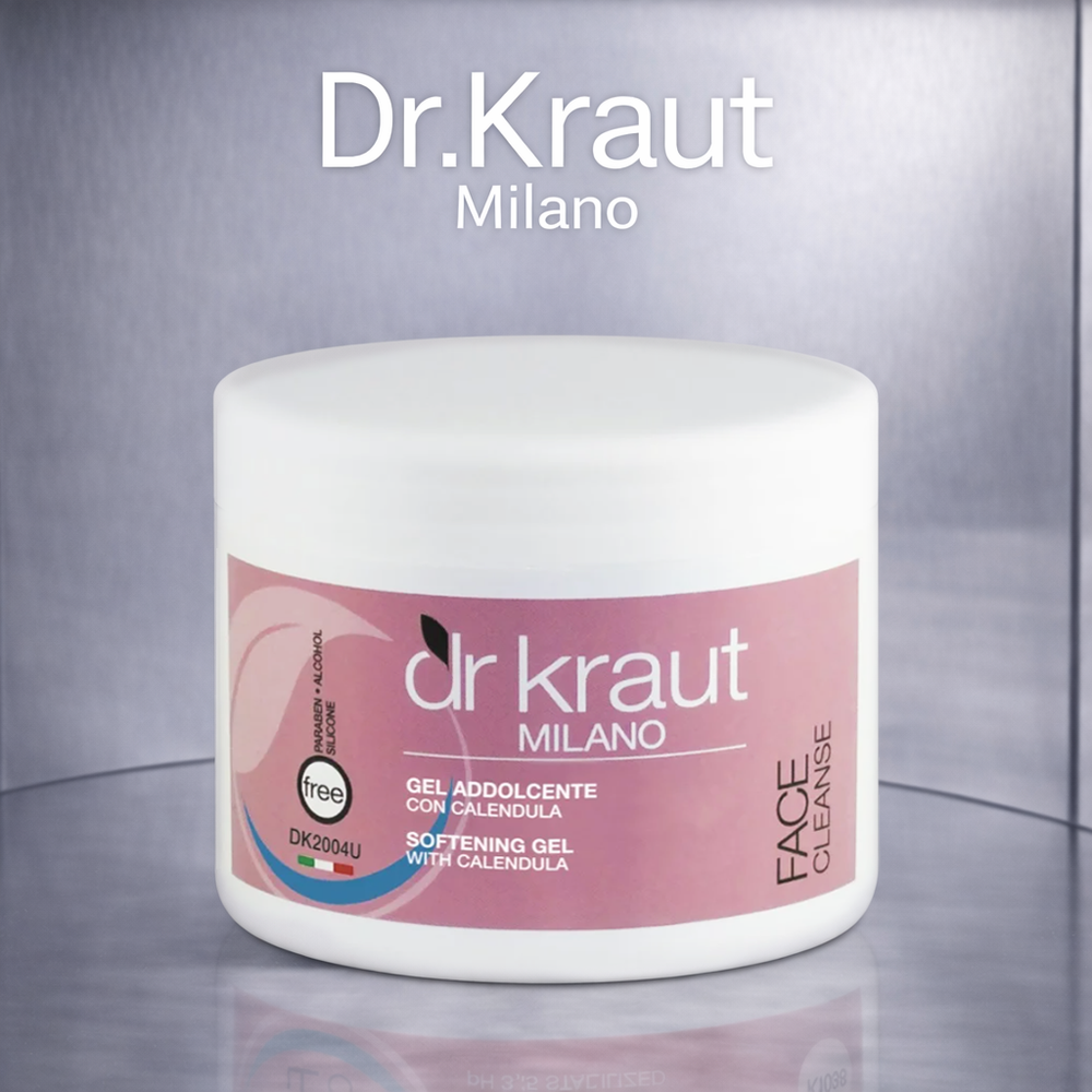 Гель для холодного розпарювання з календулою Dr.Kraut 500 мл &ndash; професійний пом&rsquo;якшувальний гель для обличчя