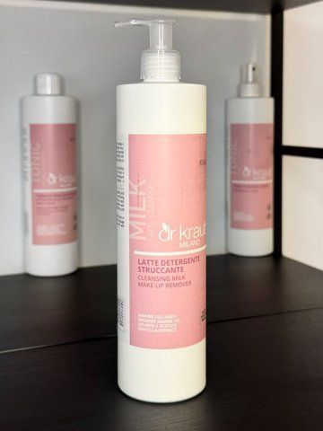 Очищаюче молочко з активним колагеном / Cleansing milk with collagen / Dr.Kraut 500 мл DK1040 фото