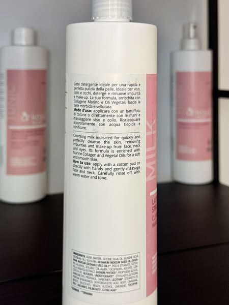 Очищаюче молочко з активним колагеном / Cleansing milk with collagen / Dr.Kraut 500 мл DK1040 фото