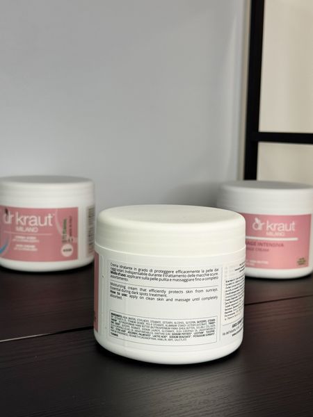 Захисний денний крем із морським колагеном SPF 90 / Protective day cream with marine collagen and physical sunscreen / Dr.Kraut 500 мл K1035 фото