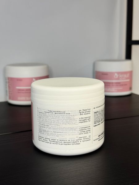 Кремовий пілінг з фруктовими кислотами / Peeling cream with fruit acids / Dr.Kraut 500 мл DK1025U фото