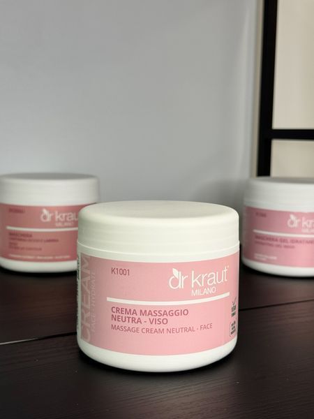 Нейтральний масажний крем для обличчя / Massage cream neutral &ndash; face / Dr.Kraut 500 мл K1001 фото
