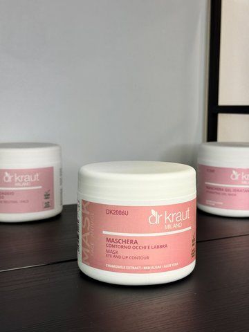 Маска для шкіри навколо очей та губ / Eye Contour and Lips Mask / Dr. Kraut 500 мл DK2006U фото